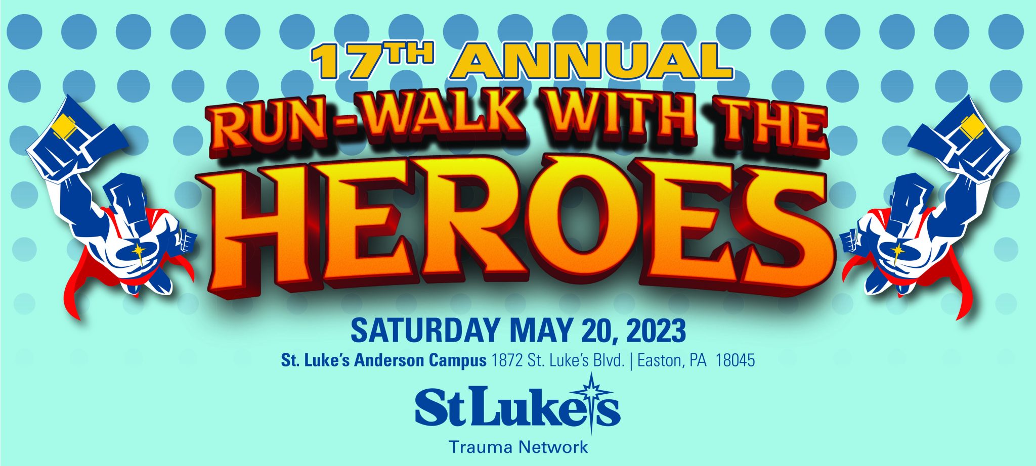 17th Annual Run-Walk With the Heroes – Get Your Tail on the Trail