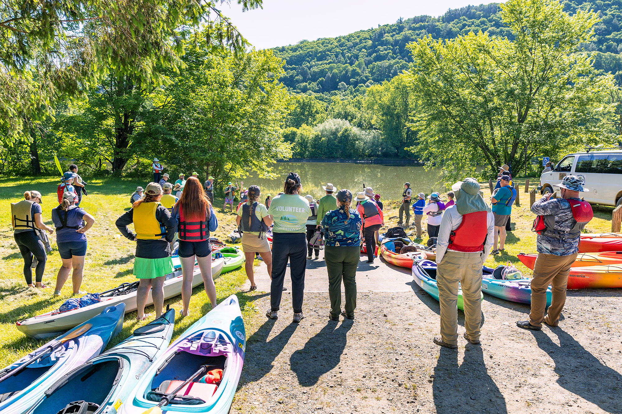 EMHR’s Summer Kickoff Paddle in Susquehanna County